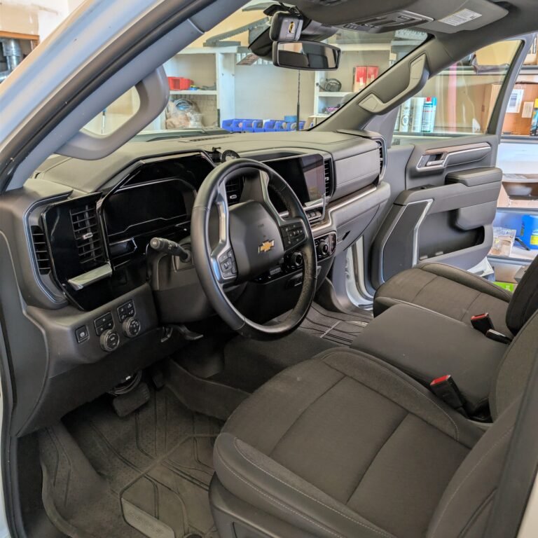 Chevy Silverado Interior Detail