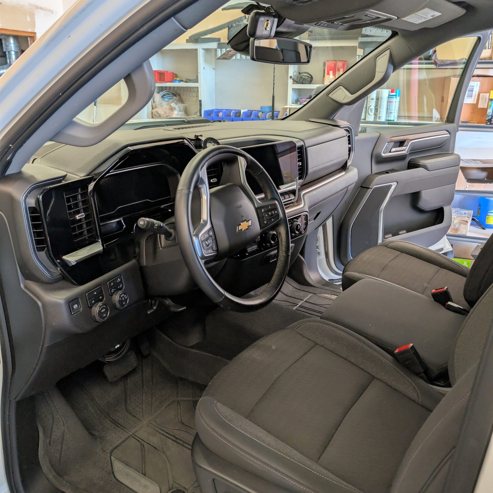 Chevy Silverado Interior Detail
