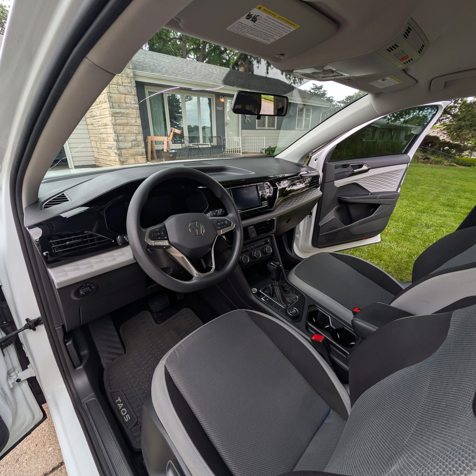 Volskwagon Taos Interior Detail